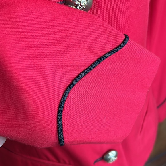 Vintage Christina Cardinal Red Jacket 7/8 - Picture 7 of 12